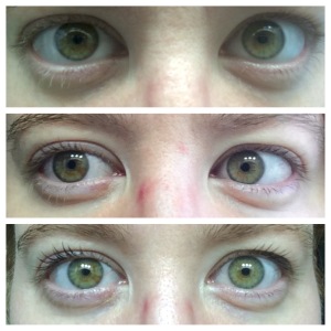Eyes over 3 weeks with wrinkle cream
