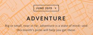 Adventure - June 2015 Birchbox
