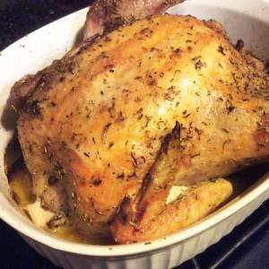 Simple Oven Roasted Chicken