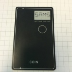Coin with Loyalty Card on E-ink Display
